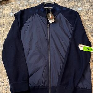 NWT Ralph Lauren RLX Navy Men's Golf Hybrid Knit zip Jacket size XXL MSRP $298